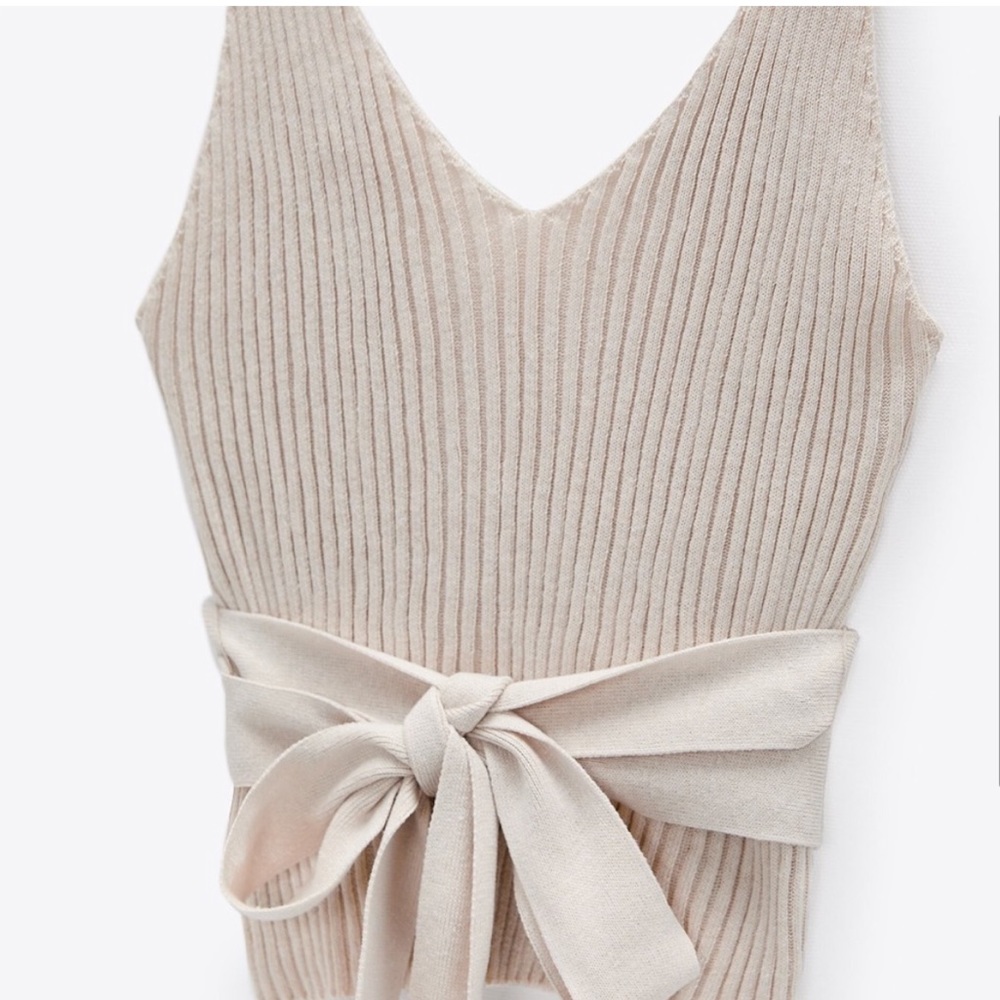 Zara belted top - Picture 6 of 8